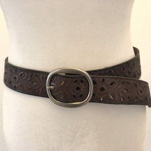 *All Belts 3/$25* Fossil Perforated Leather Belt